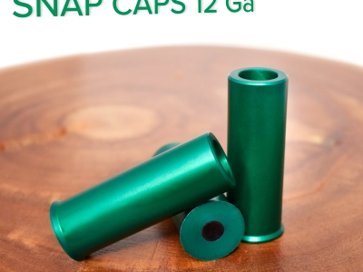 Snap Caps Calibre 12 GA Alumínio Anodizado VD - Munição Treino - 5 Un