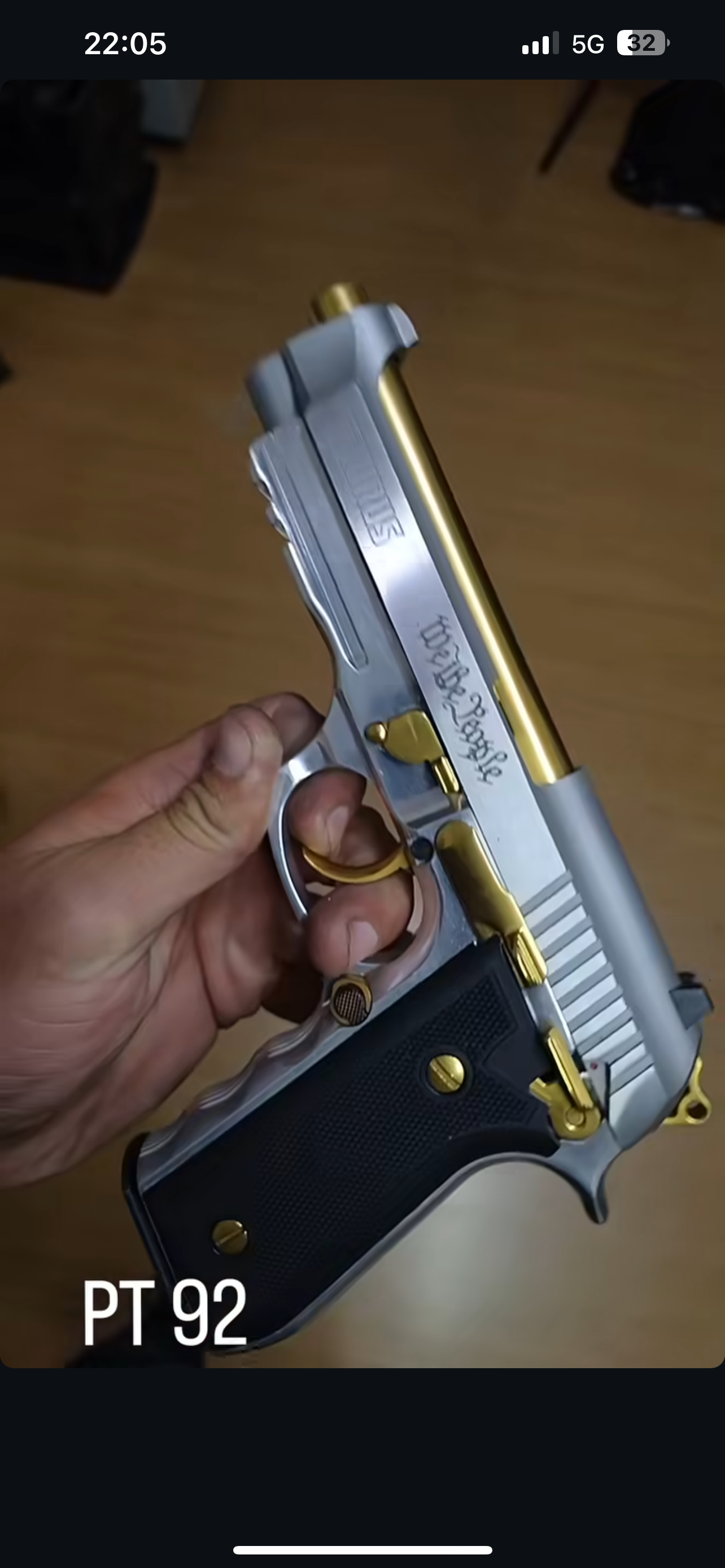 Pistola Taurus PT92 PERMUTA