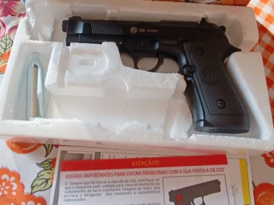 Airgun pistola de pressão 