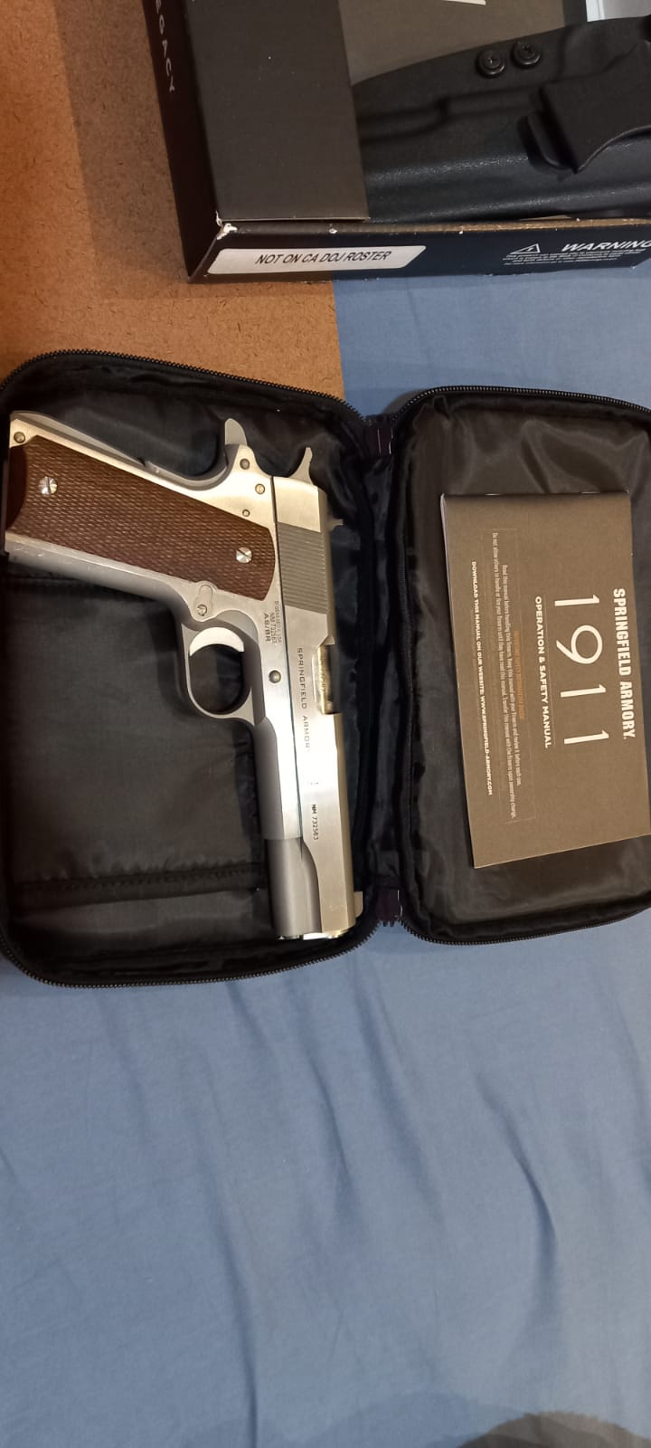 Pistola 1911 Springfield .45 inox