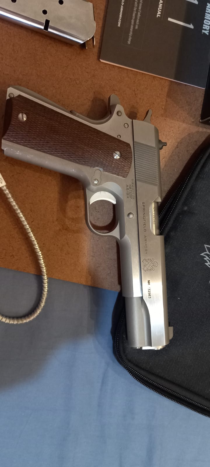 Pistola 1911 Springfield .45 inox