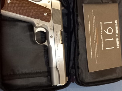 Pistola 1911 Springfield .45 inox