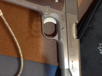 Pistola 1911 Springfield .45 inox