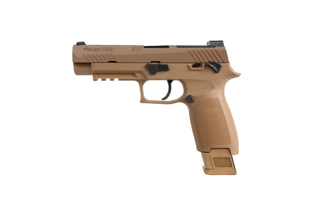 Pistola Sig Sauer P320-M17 Coyote Cal.9mm 21 Tiros - Cano 4.7\