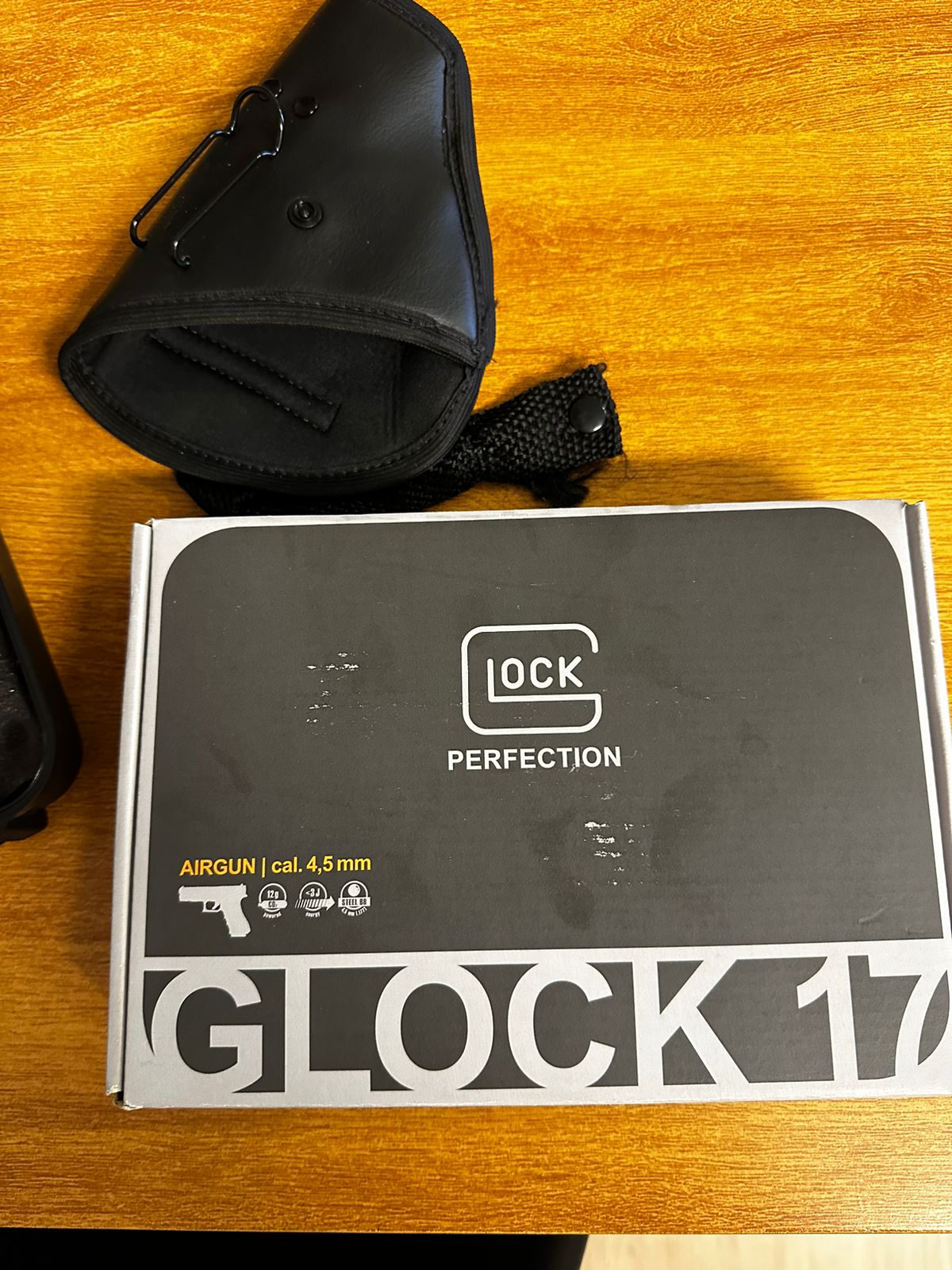 Pistola Airgun Glock G17 Gen4 Co2 4,5mm Blowback Metal